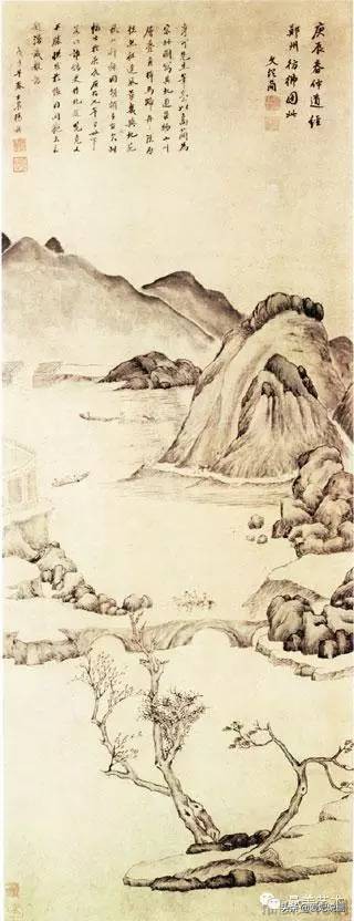 明代山水名画,明代山水书法作品欣赏