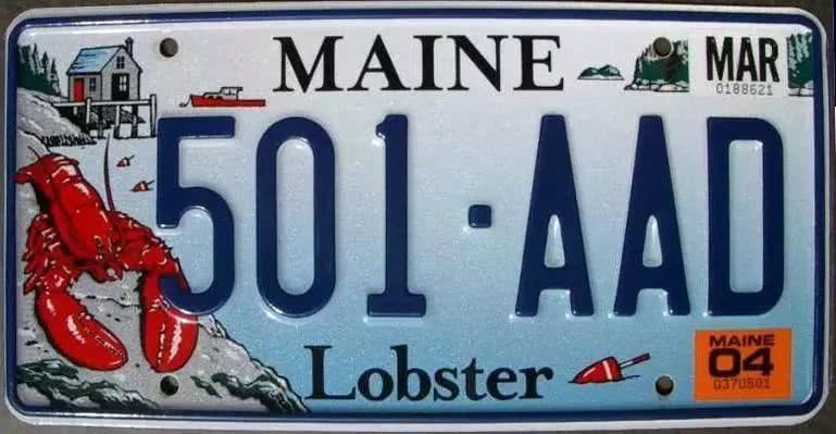 美国各省份的车牌,美国各大州车牌