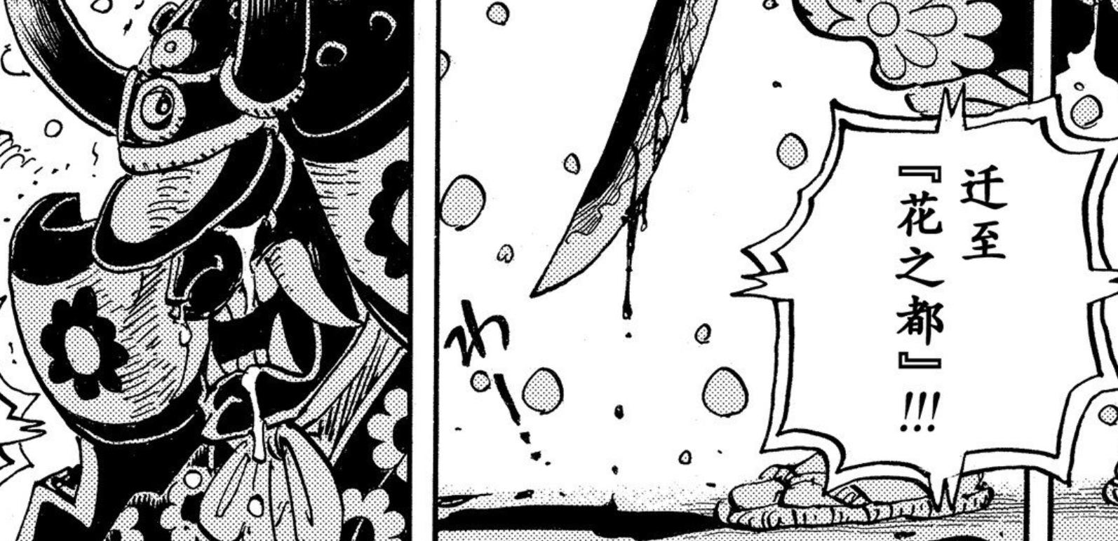 海贼王漫画勘十郎死亡,海贼王勘十郎最后为什么杀死大蛇