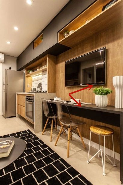 电视柜与餐厅之间隔断双面柜,餐边柜加转角客厅隔断柜设计