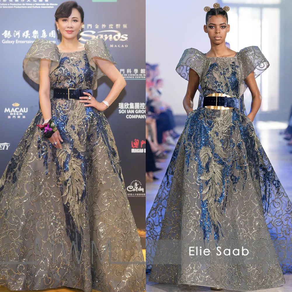 女明星穿eliesaab高定,eliesaab高定给明星穿收费吗