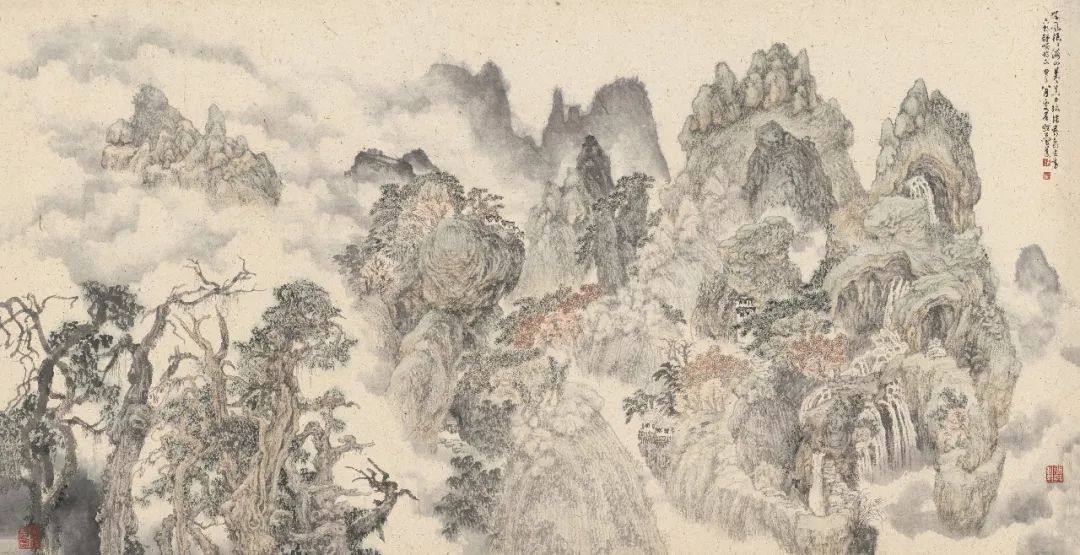 周玉峰水彩,周玉峰书画