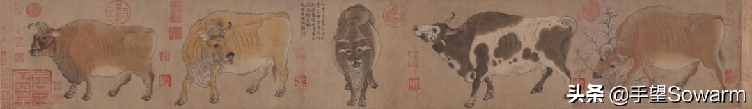 五牛图有没有收藏价值,香港国宝五牛图
