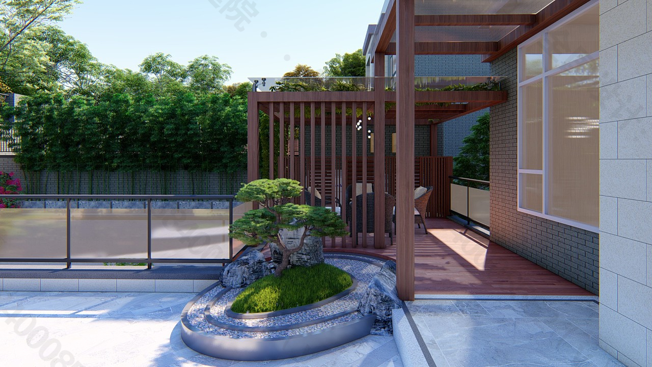 下沉式庭院设计找哪家,下沉庭院设计花园案例