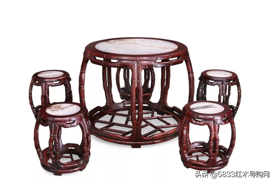 红木大圆桌怎么选购的,红木圆桌有哪些款式