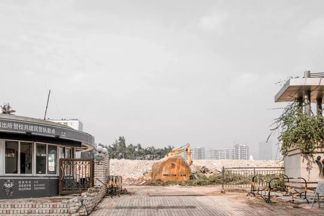 白石洲城中,白石洲的海边