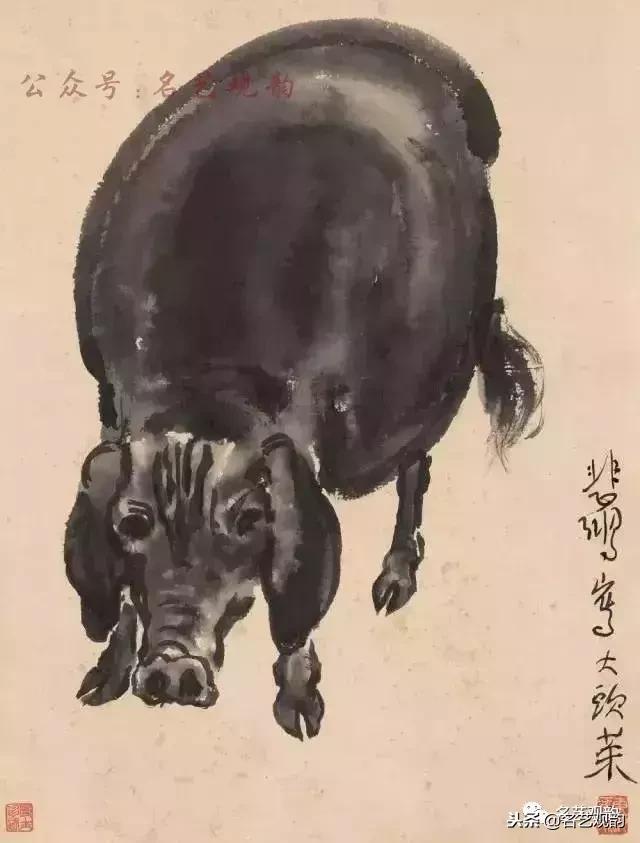 赏十大名家画笔下的猪,”猪“福填满2019!