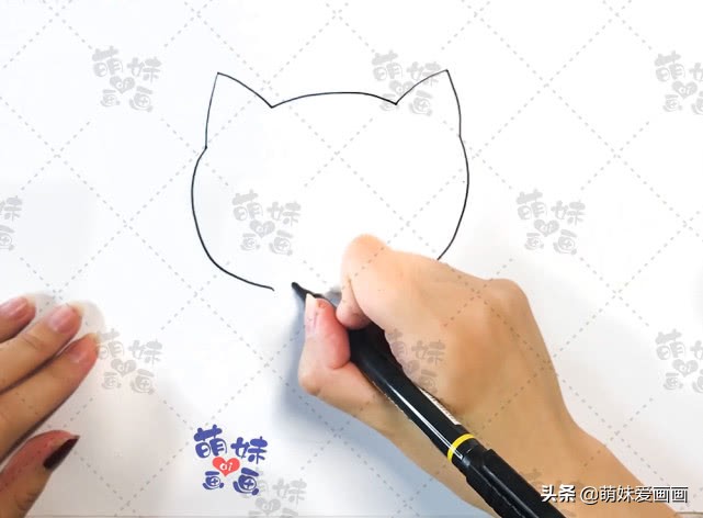 可爱柴犬简笔画,超可爱柴犬的简笔画