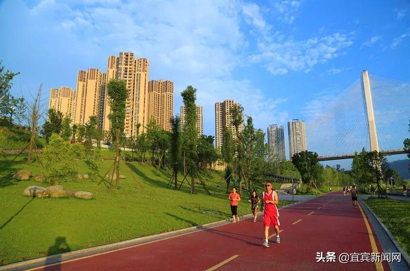 推门见绿开窗见园宜宾城市生活就是这样美好