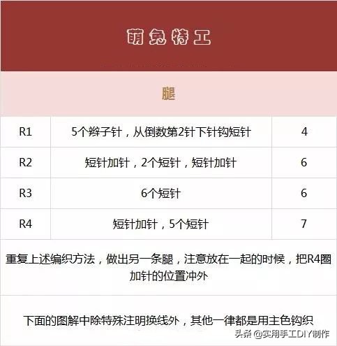 小魔怪的钩编教程,钩针收纳小怪兽