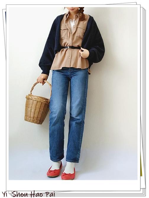 红色鞋子100种搭配,100种小红鞋