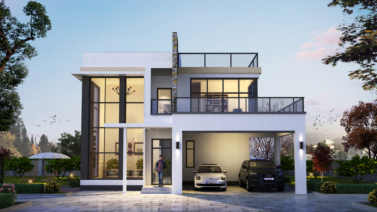 推荐10个农村别墅,别墅农村推荐20万