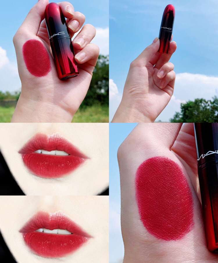 mac口红marrakesh和chili,魅可mac口红brick-o-la豆沙色