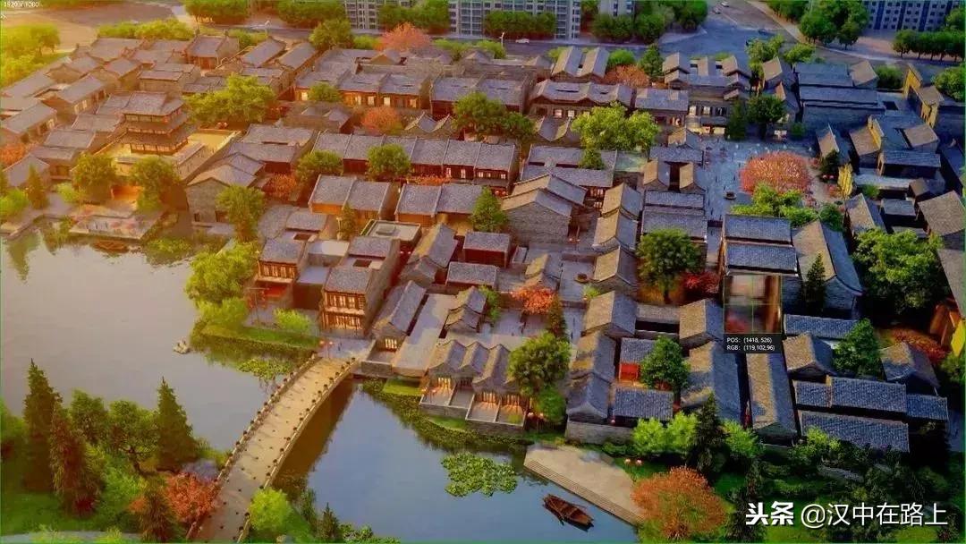 汉中最新古建筑风格,汉中仿古建筑