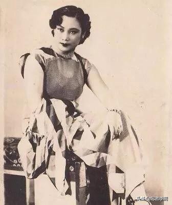 民国影后胡蝶年幼时期照片,民国头号美女胡蝶