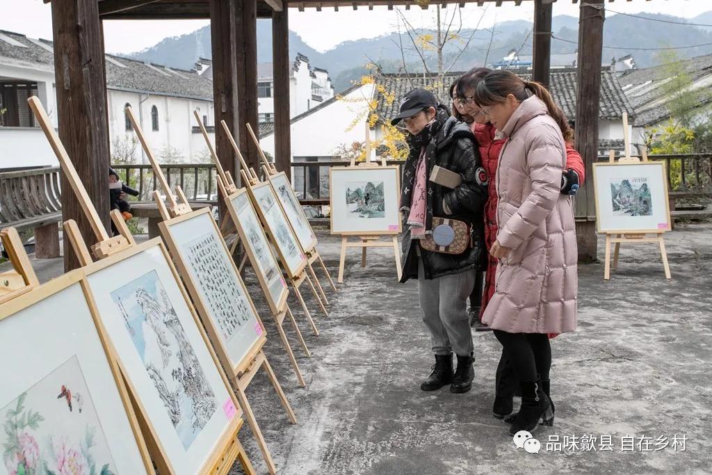 艺术赋能,唤醒乡村‖“品味歙县•自在乡村”徽城镇第二届琳村艺术写生节(图记)