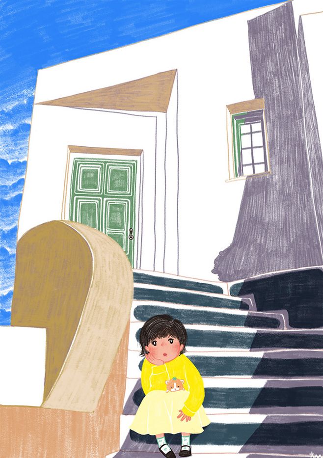 平凡的小幸福，来自韩国艺术家 Chassam