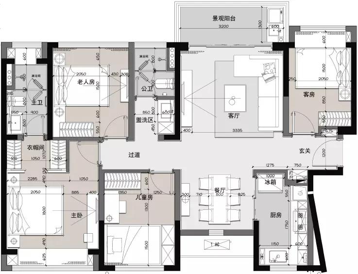 深圳坪山金尊府142平样板房,2021年坪山金尊府值得买吗