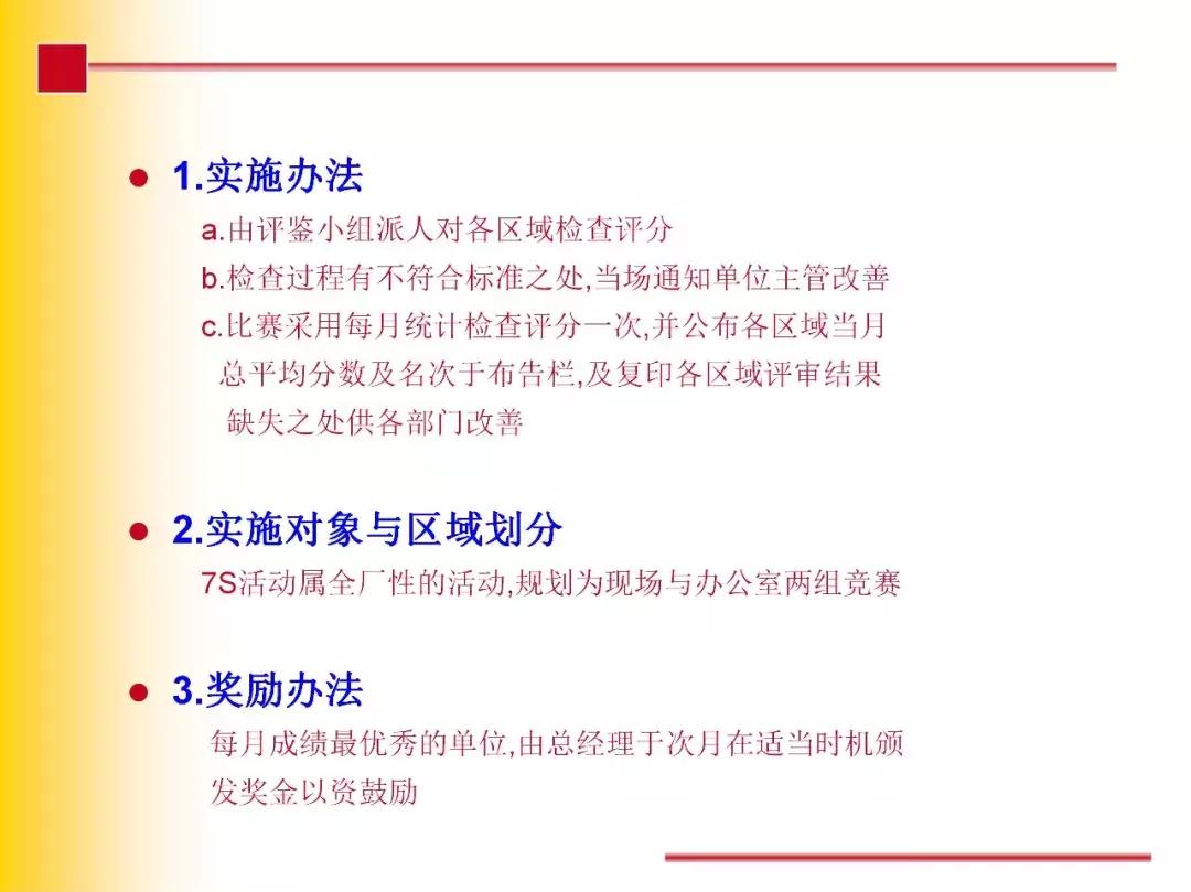 7s现场管理,现场管理7s的内容