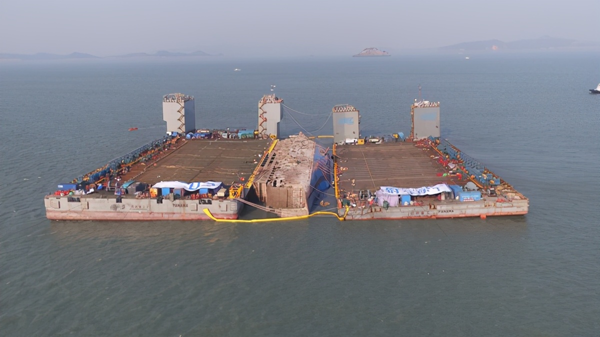 世越号中国打捞队视频,打捞韩国世越号完整视频