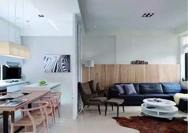 现代简约风房间背景墙颜色,简约灰调现代风实景背景墙是亮点