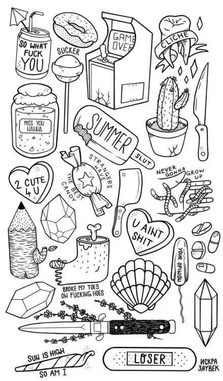 零基础针管笔黑白手绘,简单又好看的针管笔