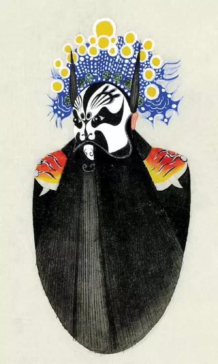 张飞京剧脸谱图片,卡通京剧脸谱图片