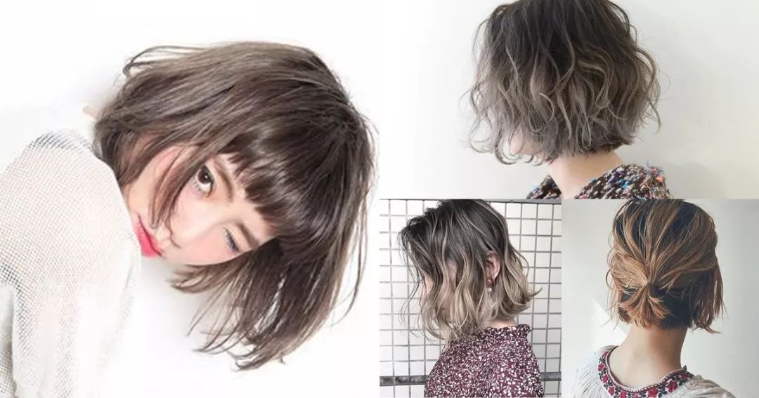 染发长出黑发适合什么发型,自己染发怎样才能遮住白发