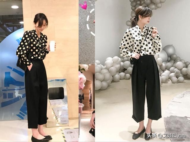 矮个子女生穿连衣衬衫裙,小个子显高裙裤