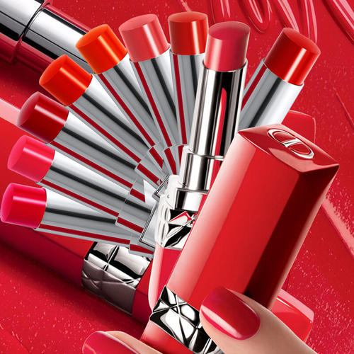 dior经典红口红,dior早春最新款口红