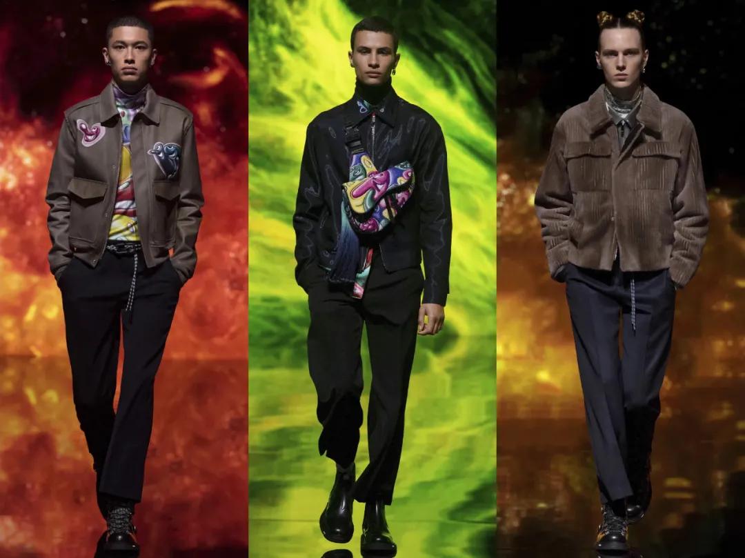 dior杨颖星空裙,dior星空大秀