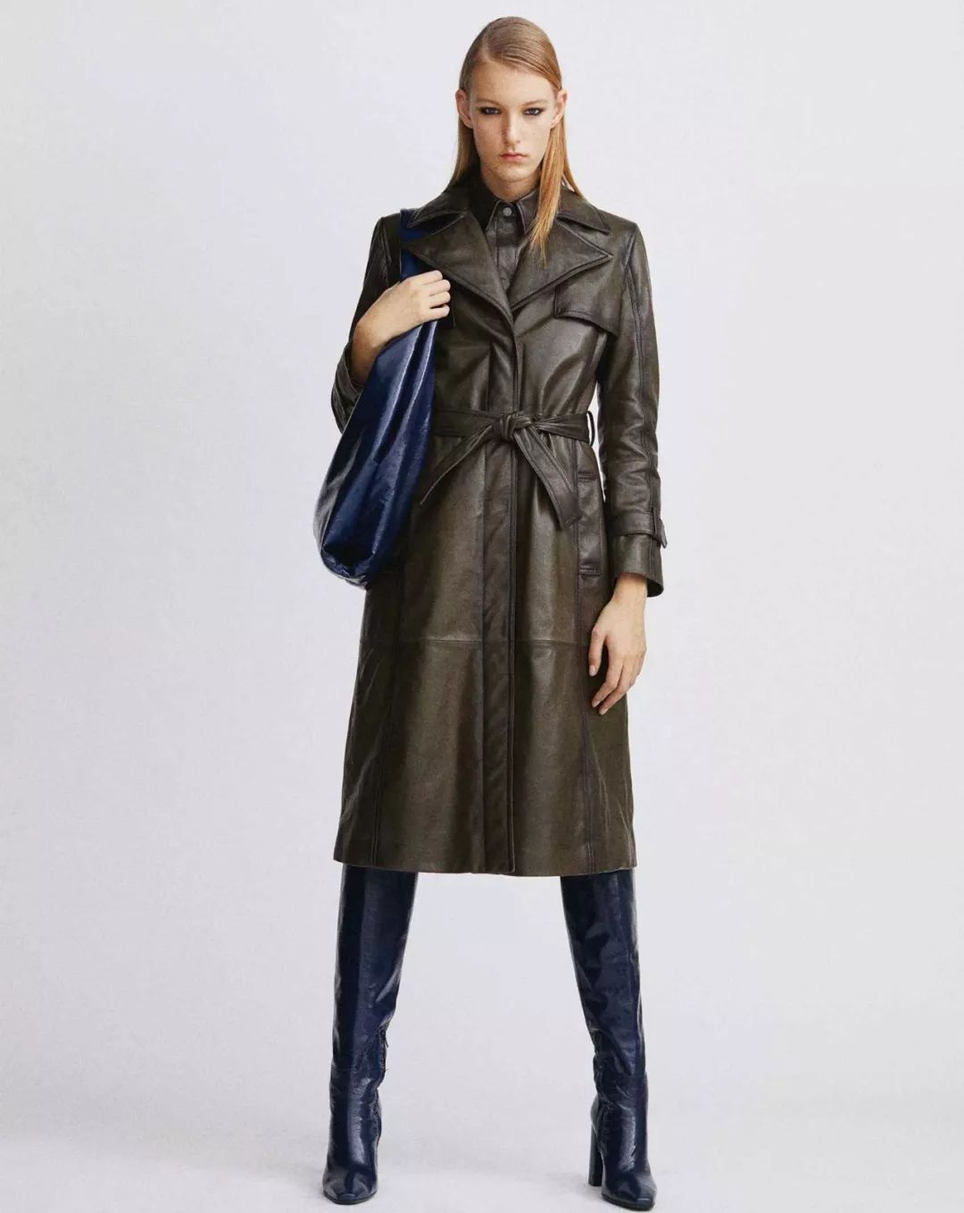 短风衣怎么穿出高级感,超长风衣穿搭技巧