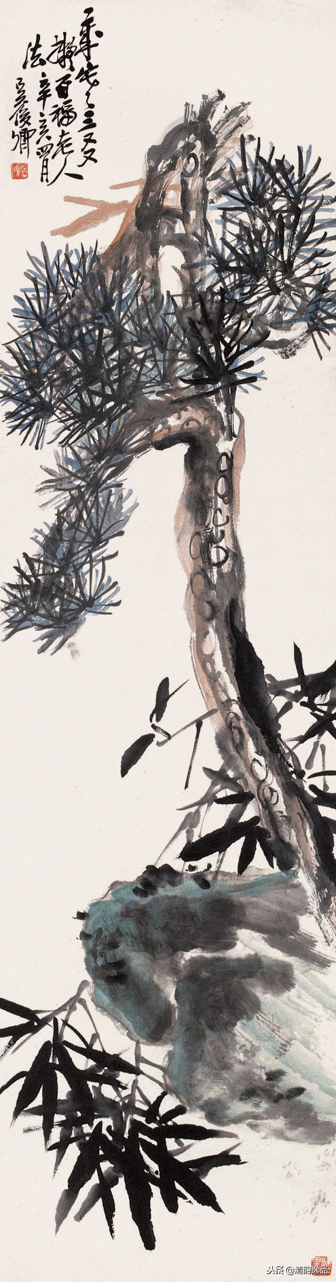 一代宗师吴昌硕作品欣赏,吴昌硕花鸟技法讲解