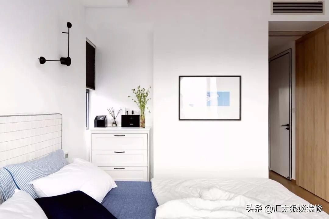 灰白绿原木家具装修风格,黑白灰原木简约风格