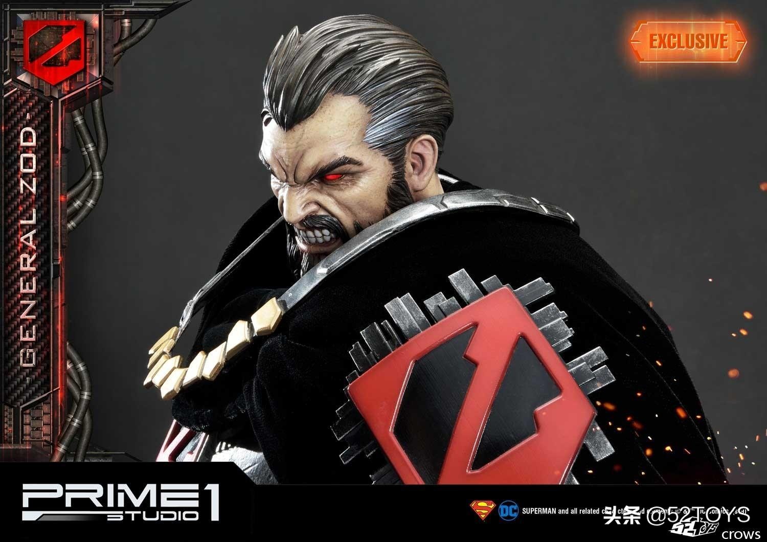 英雄还是暴君Prime1StudioDC佐德将军漫画版1/3雕像前瞻