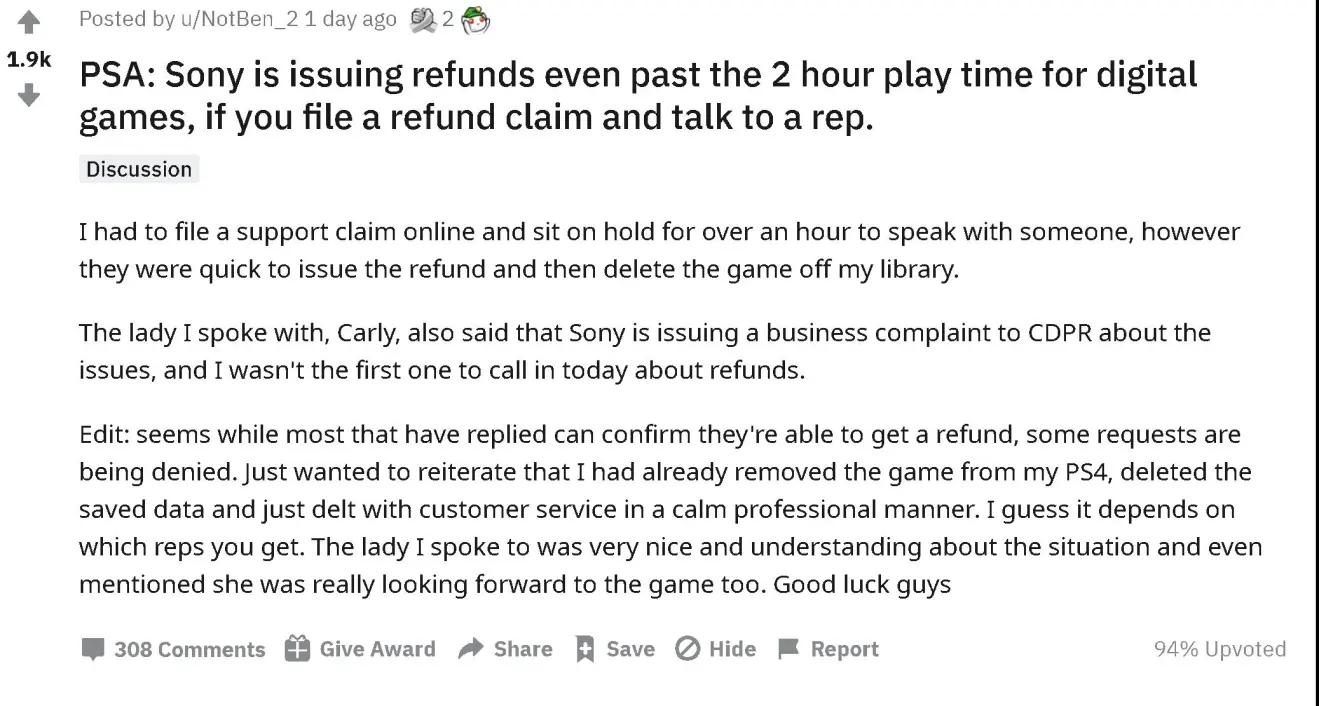 赛博朋克2077ps4更新后还崩溃吗,ps4赛博朋克2077怎么退款
