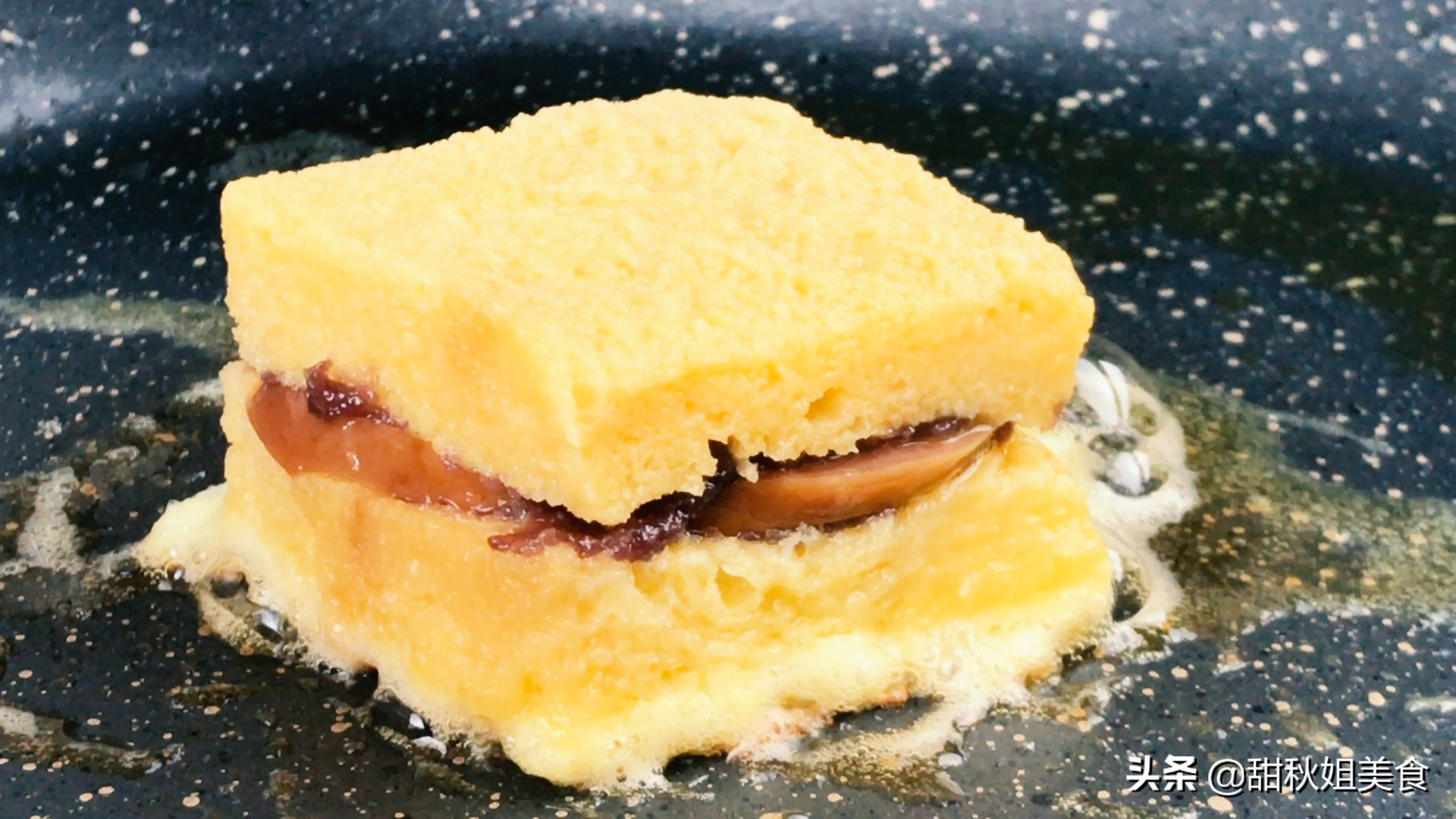 吐司轻松做香甜爆浆西多士,鸡蛋芝士吐司饼夹心西多士怎么做
