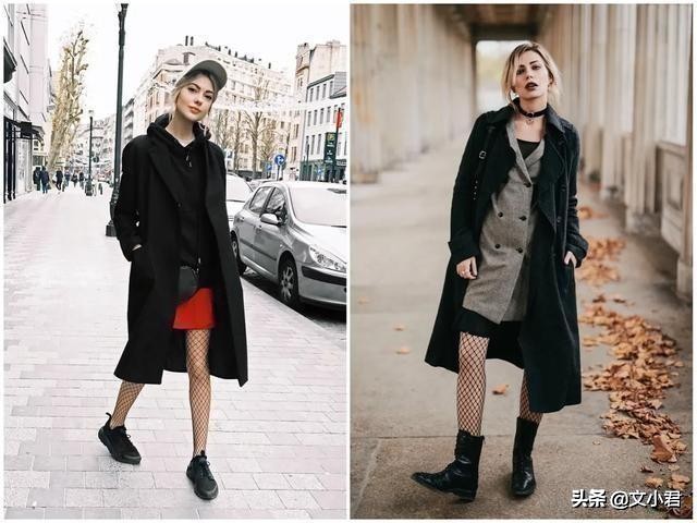 再穿长裤你就out了，性感吸睛的渔网袜，腿精女孩通常这样穿