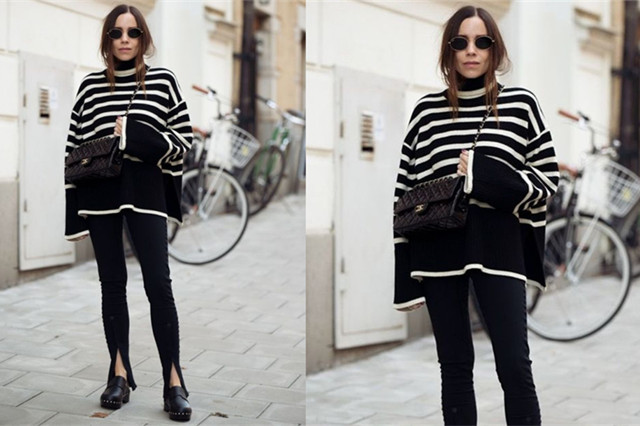 横条纹衫怎么搭配,横条纹衫适合什么女人穿