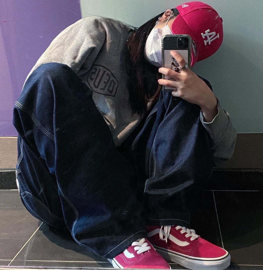 亚洲女性穿着,穿vans的女孩就是神一样的存在