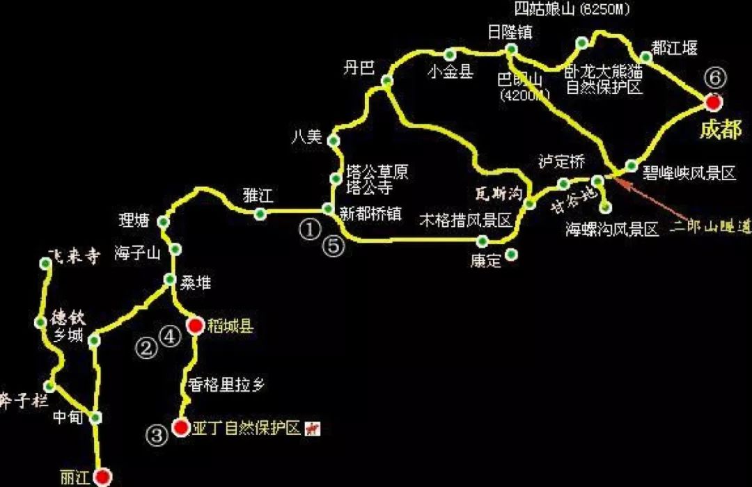 成都1-2天短途旅游推荐川西,五一从成都去川西的攻略