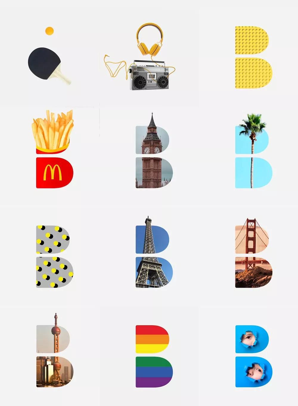 知名品牌logo的全新创意改造,2018年品牌更新logo