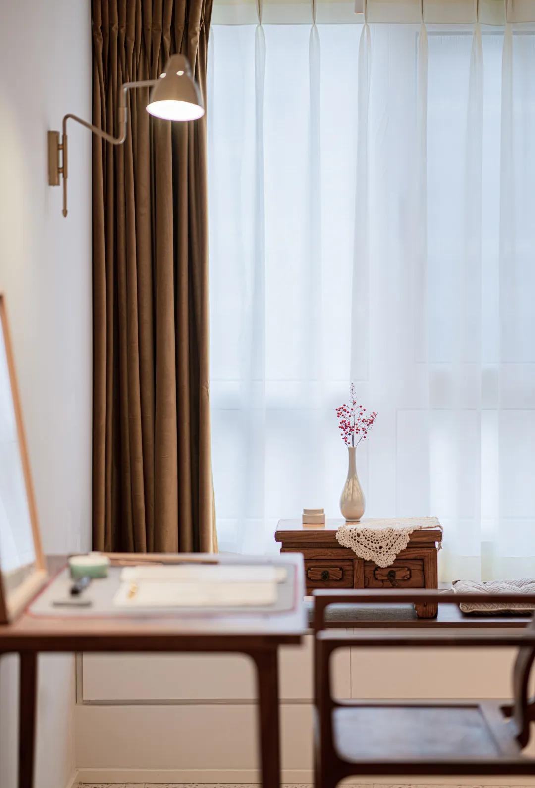 西安母女的111㎡三室暗房,拱形门、水磨石,超强储物力