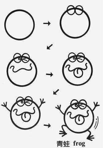 奥特曼儿童画画教程3-6岁简笔画,简单儿童画画教程8-12岁简笔画