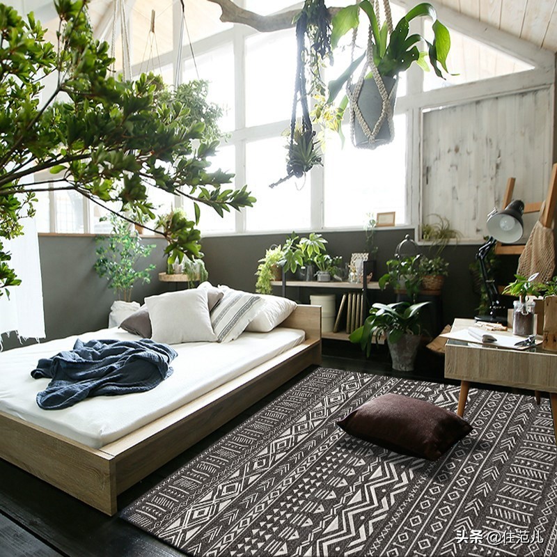 讲真的,不管多冷的天,都能被一块地毯拯救