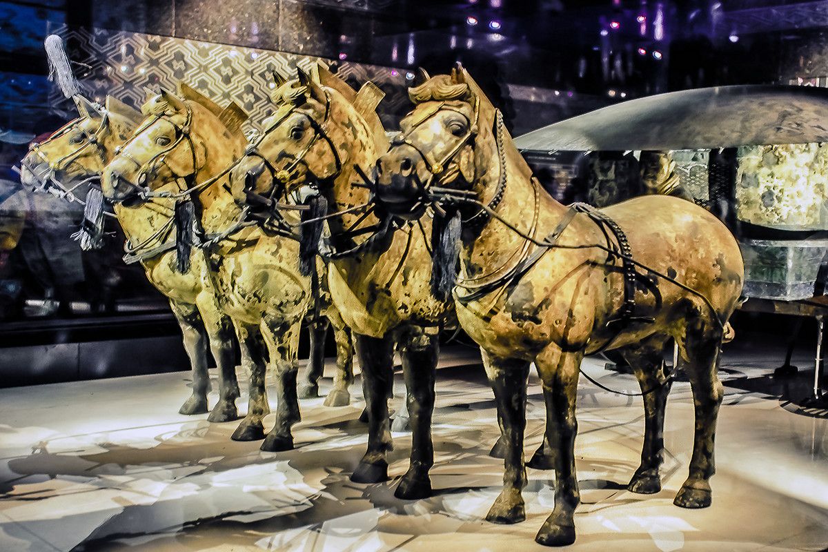 秦始皇兵马俑属于什么遗产类别,西安著名的景点秦始皇兵马俑图片