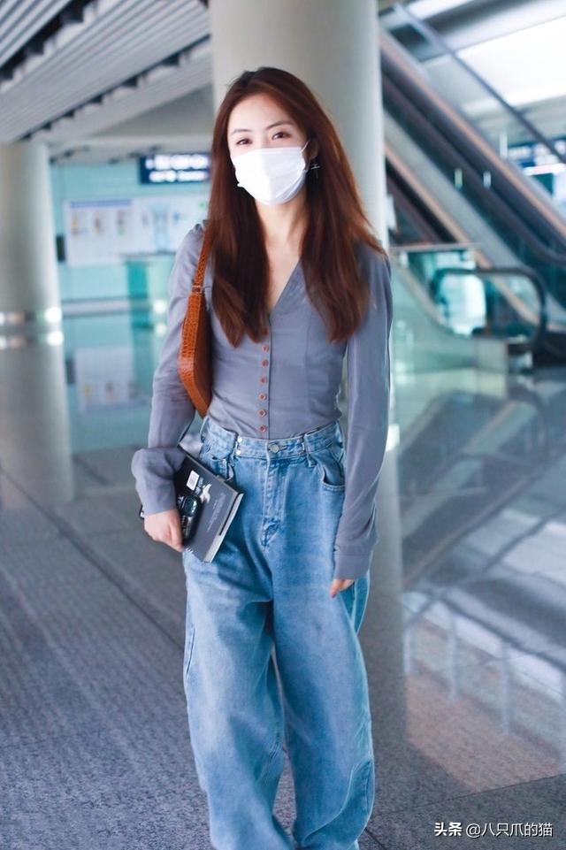 蔡文静紧身裤穿搭,蔡文静健身裤