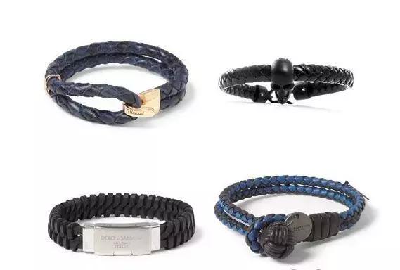 男士简约手串搭配,男人手串搭配