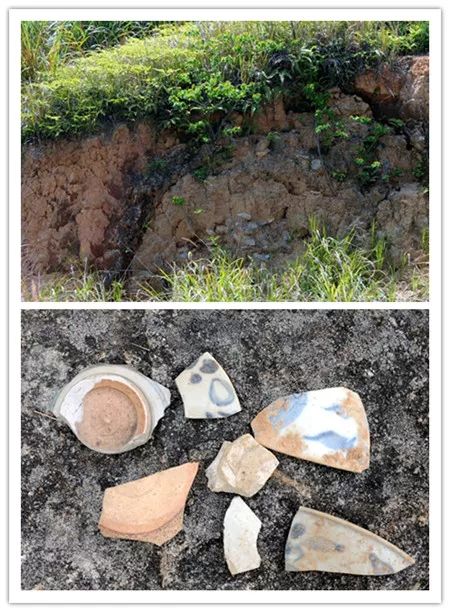 瓯窑遗址分布,苍南古遗址