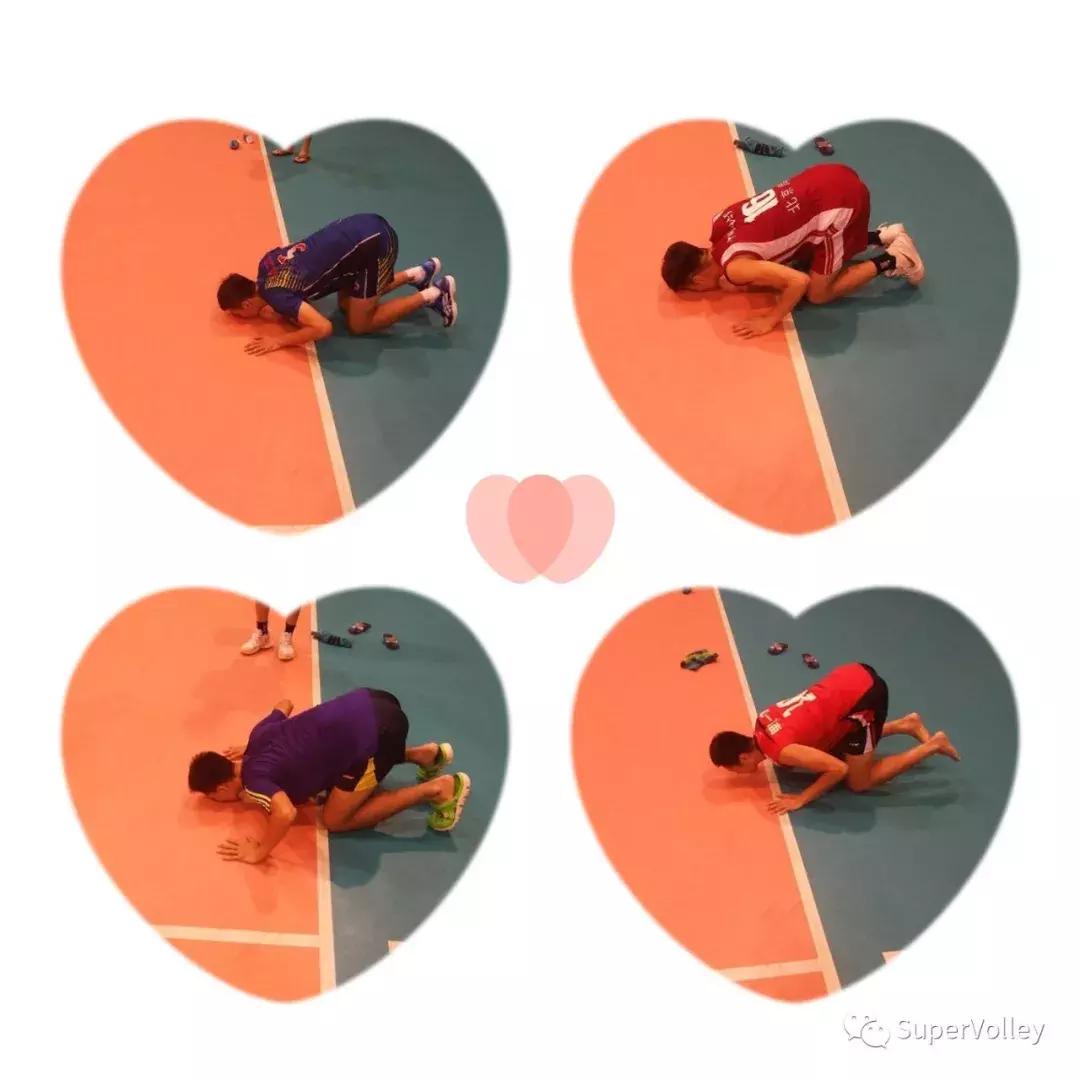 只要排球没落地就不放弃,希望在排球的道路上越走越远